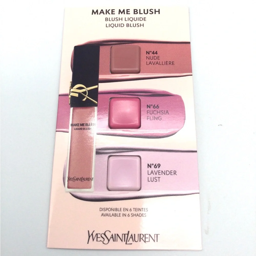 Yves Saint Laurent Pink Lipgloss and Concealer Sample bundle kit  new
